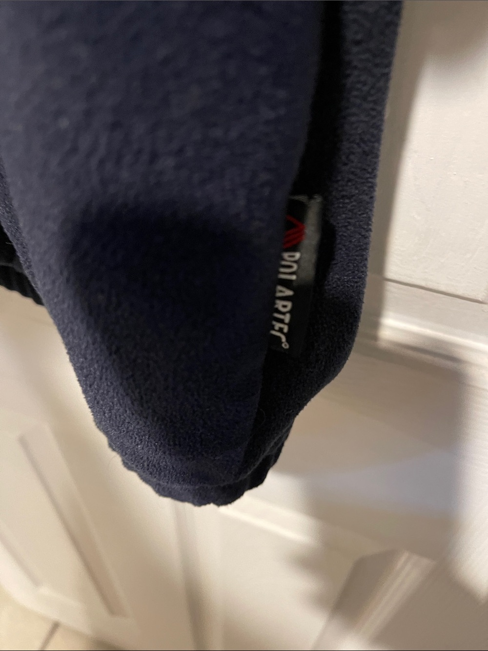 Polo by Ralph Lauren Navy Fleece Jacket with Red Trim - Picture 3 of 4